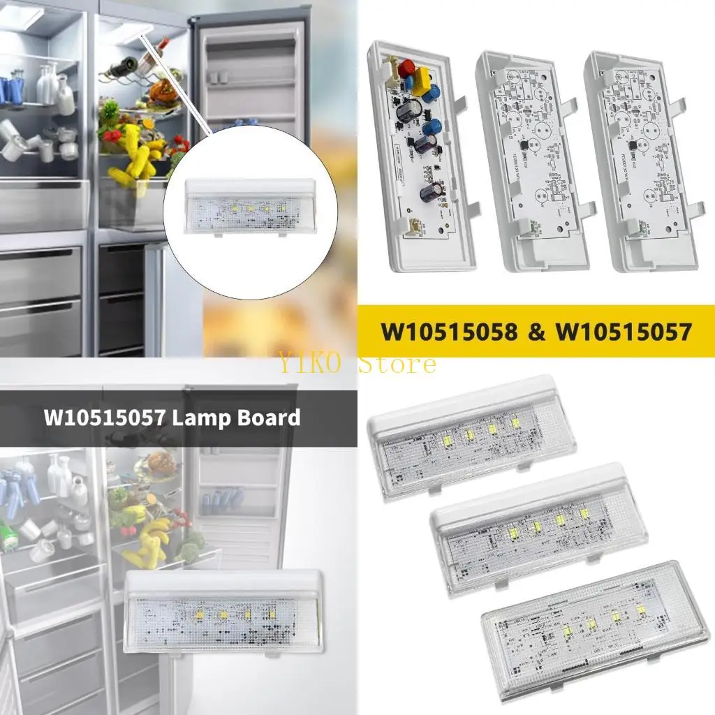 K32C LED W10515057 Fridge Light Board for Refrigerators Compatibility with Multiple Model Number