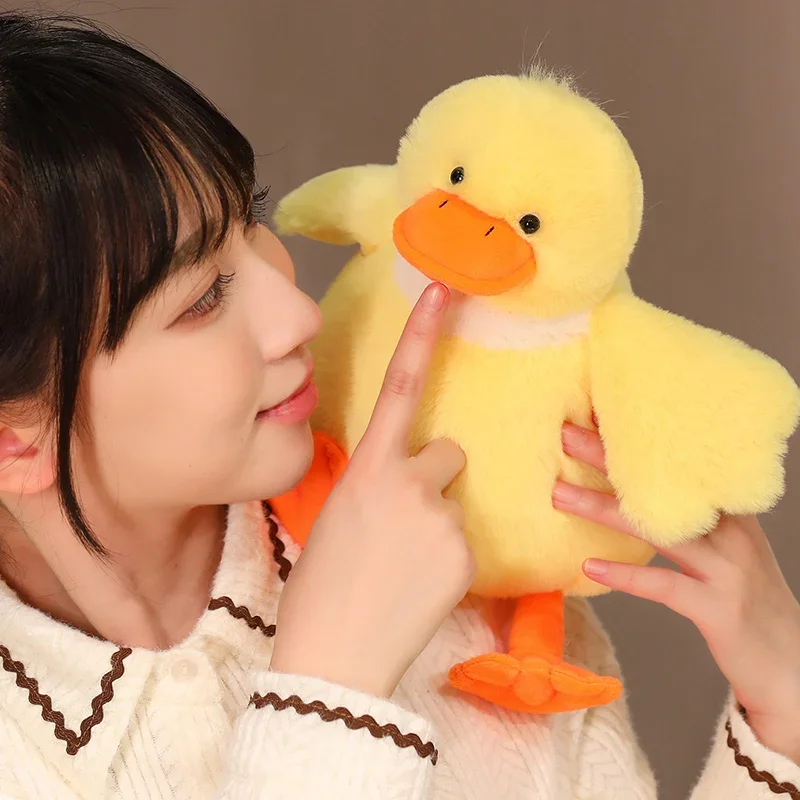 Nuova vendita 28cm bambola grassa animali di peluche cartone animato anatra morbida elefante ippopotamo dinosauro bambole Decor cuscino da tiro ragazza regali di compleanno