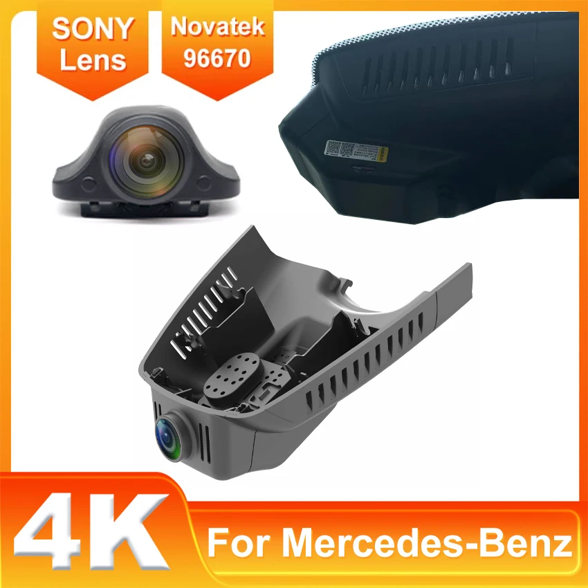 

Plug and Play Dash Cam For Mercedes-Benz GLK200 GLK250 GLK260 GLK350 GLK220 X204 2010-2014 Front and Rear WIFI Car Dvr Dashcam