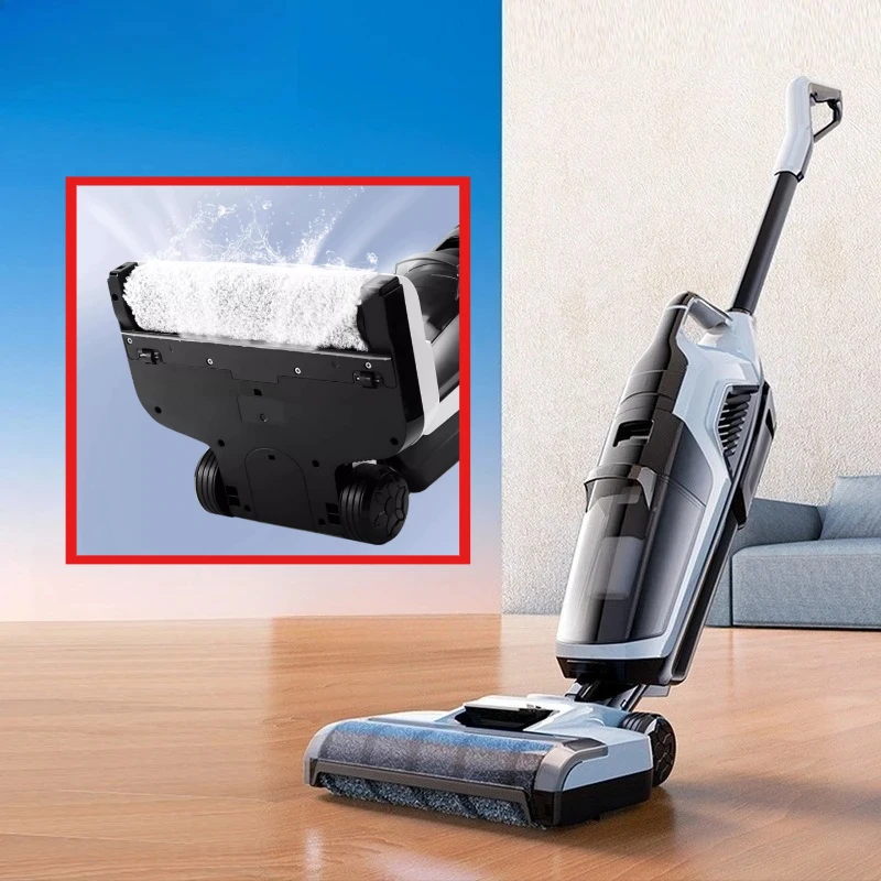 Multi Functional Electric Wet Dry Vacuum Cleaner Deep Cleaning Labor-saving Smart Screen Display Convenient Use Home Appliances