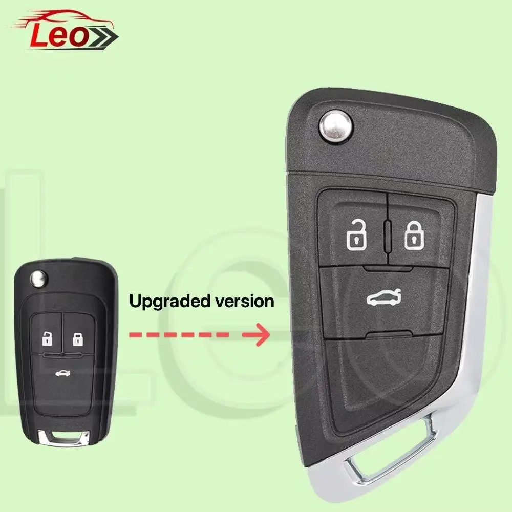 

Leo для нового Flip Chevrolet Cruze для OPEL Insignia Astra Zafira Mokka Agila Corsa Meriva Signum Tigra Mando Модифицированный автомобильный ключ