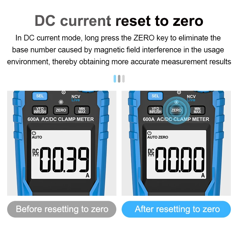 

free CM87C Digital Clamp Meter 600A AC Current Tester True RMS Auto Range Resistance Diode Multimeter Tes Digital Clamp Meter