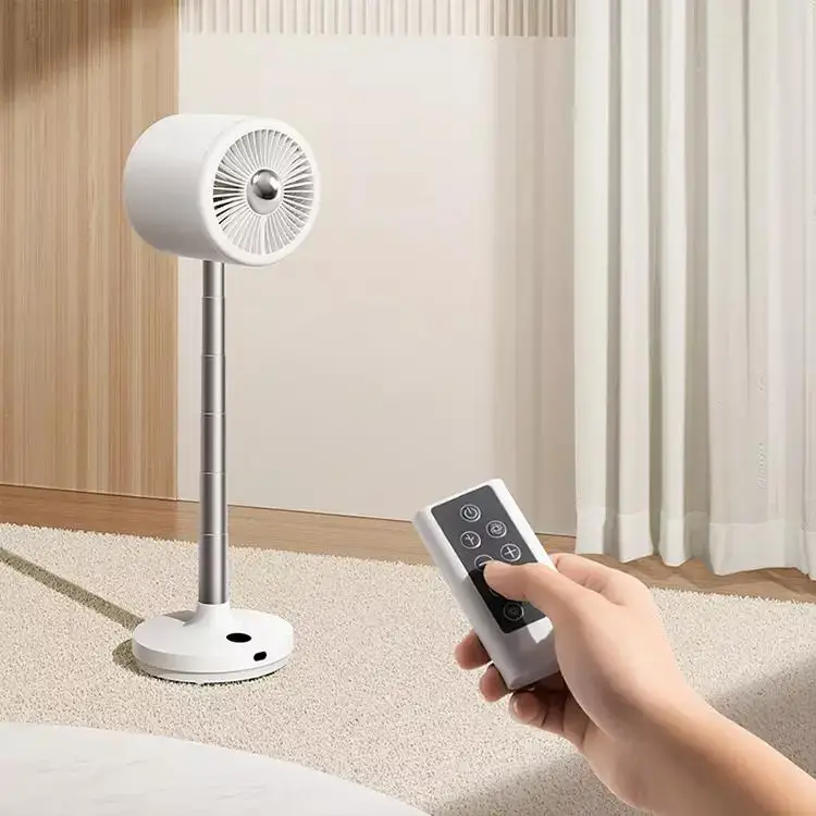 IMYCOO New Arrival Rechargeable Floor Standing Fans Wholesale Custom Outdoor Battery Electric Cooling Fan With Remote Control