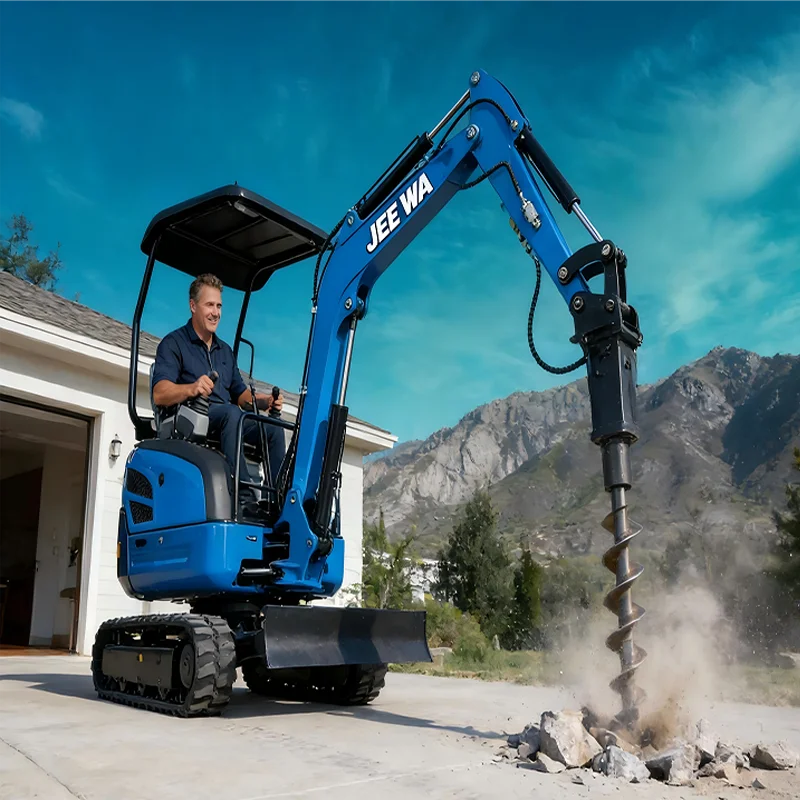 Excavator mini 1,3 ton terlaris, mesin Kubota diesel Euro5 EPA CE, crawler, excavator kecil, pabrik China, harga murah