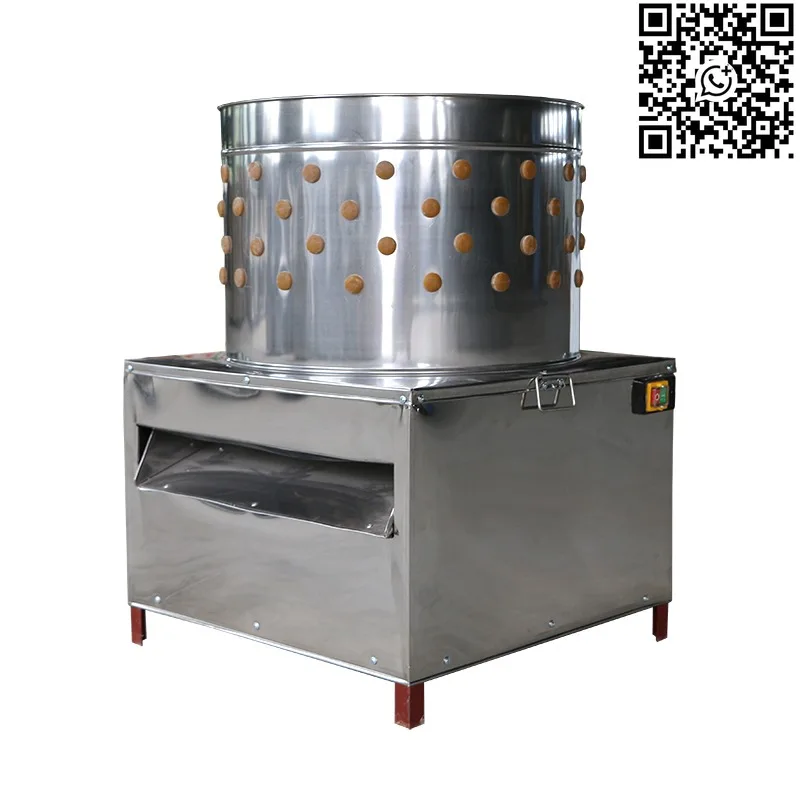 

Medium Size Poultry Feather Plucker Machine Stainless Steel Chicken Plucker Fingers Commercial Slaughter Equipment Custom