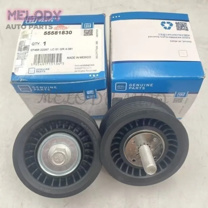 

55581830 12720530 Натяжной шкив серпантинного ремня для GMC SIERRA 1500 для CHEVROLET CRUZE SILVERADO 1500 SUBURBAN