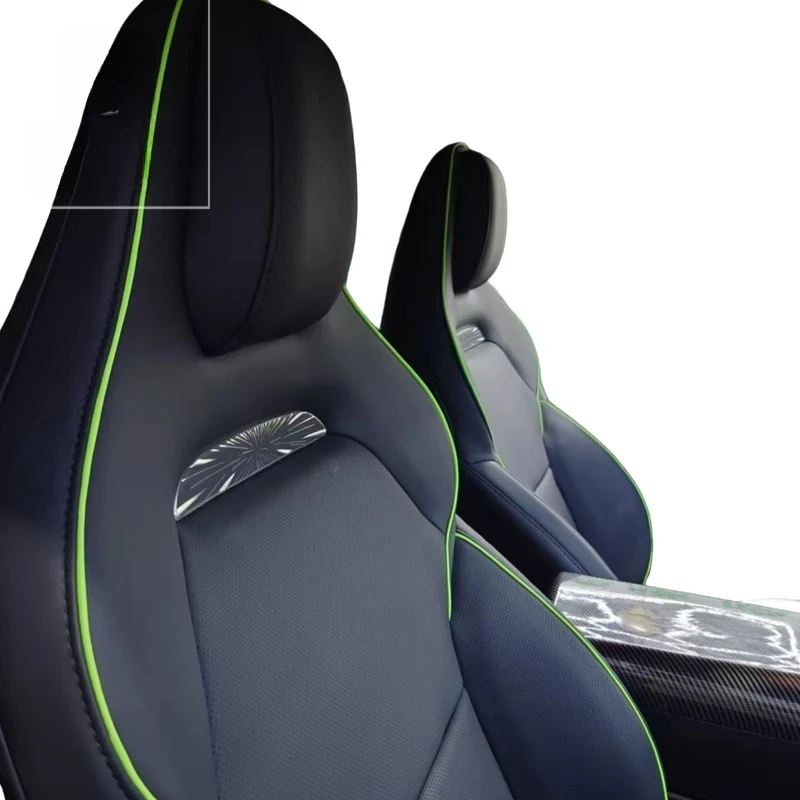 

Custom Luxury Leather Sporty Front Car Seats, All-Season Compatible