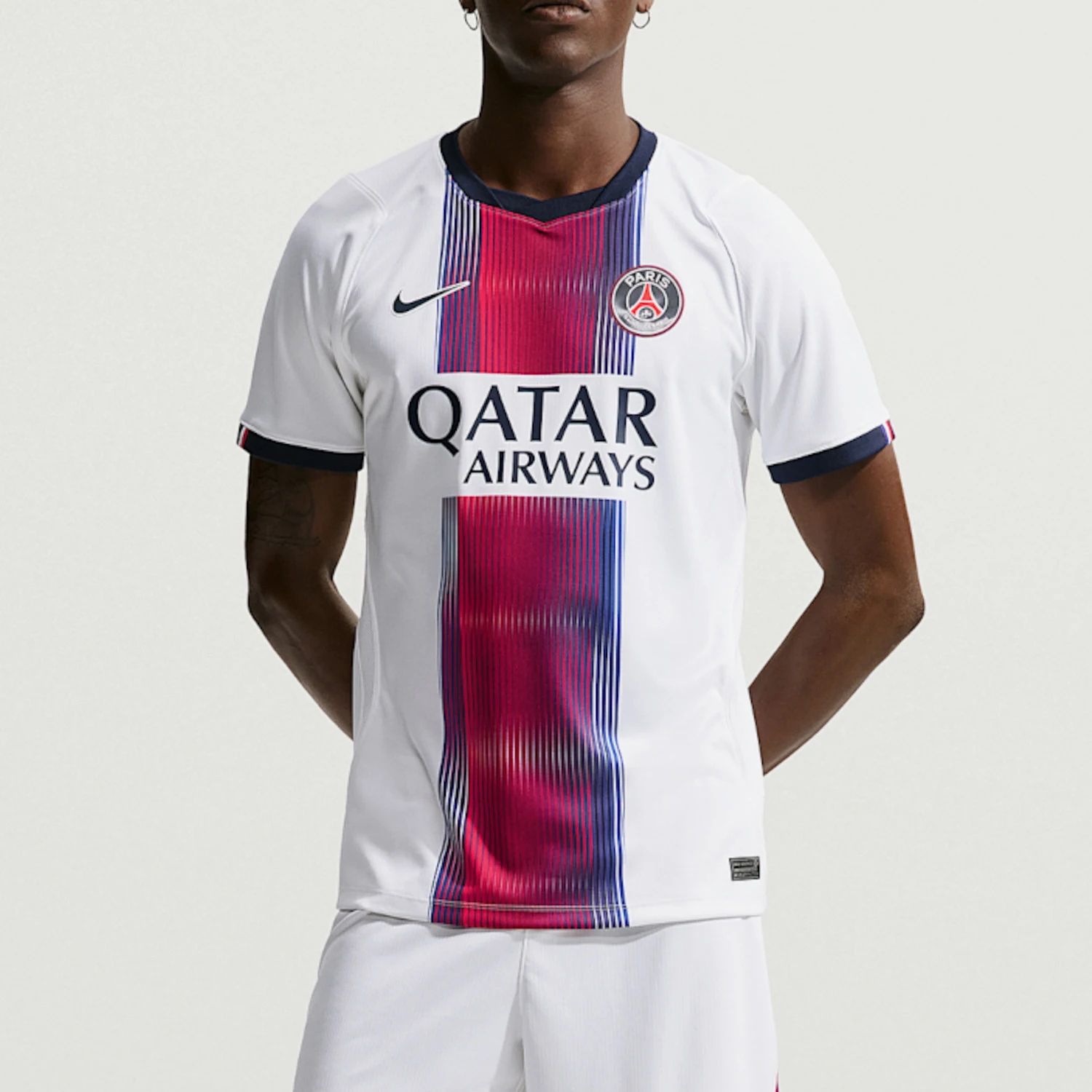 Nike genuine men's sports moisture wicking and sweat wicking replica football short sleeved T-shirt II1924-101