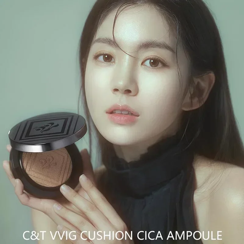 Chosungah22 C&T VVIG Air Cushion CICA Ampoule  Long Lasting Concealer Hydration Moisturizing Foundation Korea Makeup Cosmetics