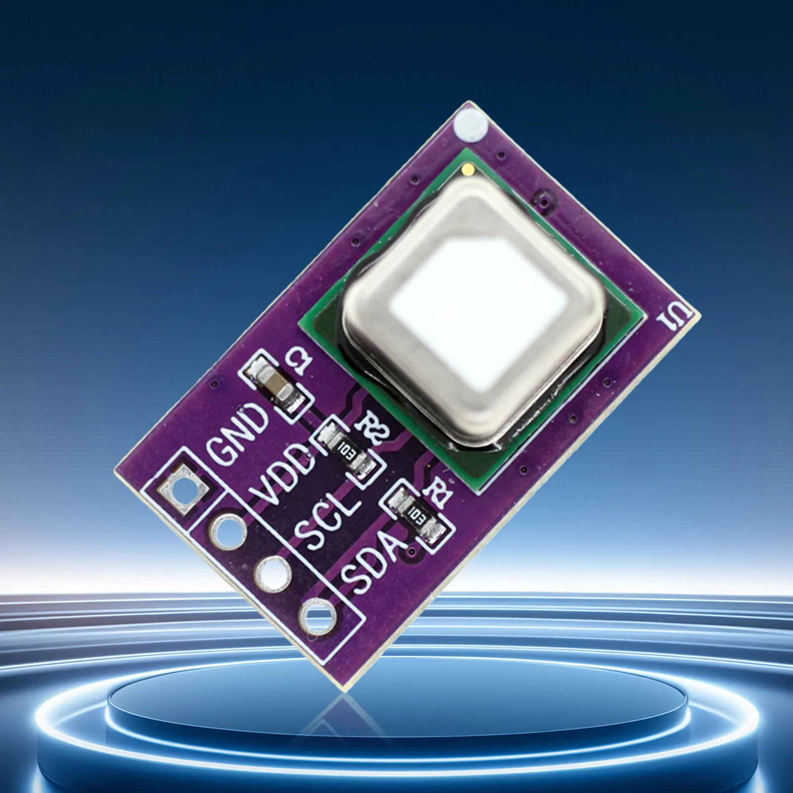 SCD40/SCD41 I2C/UART Dual Digital Interfaces CO2 Module Compact Size Gas Sensors Low Power Consumption for Indoor Air Quality