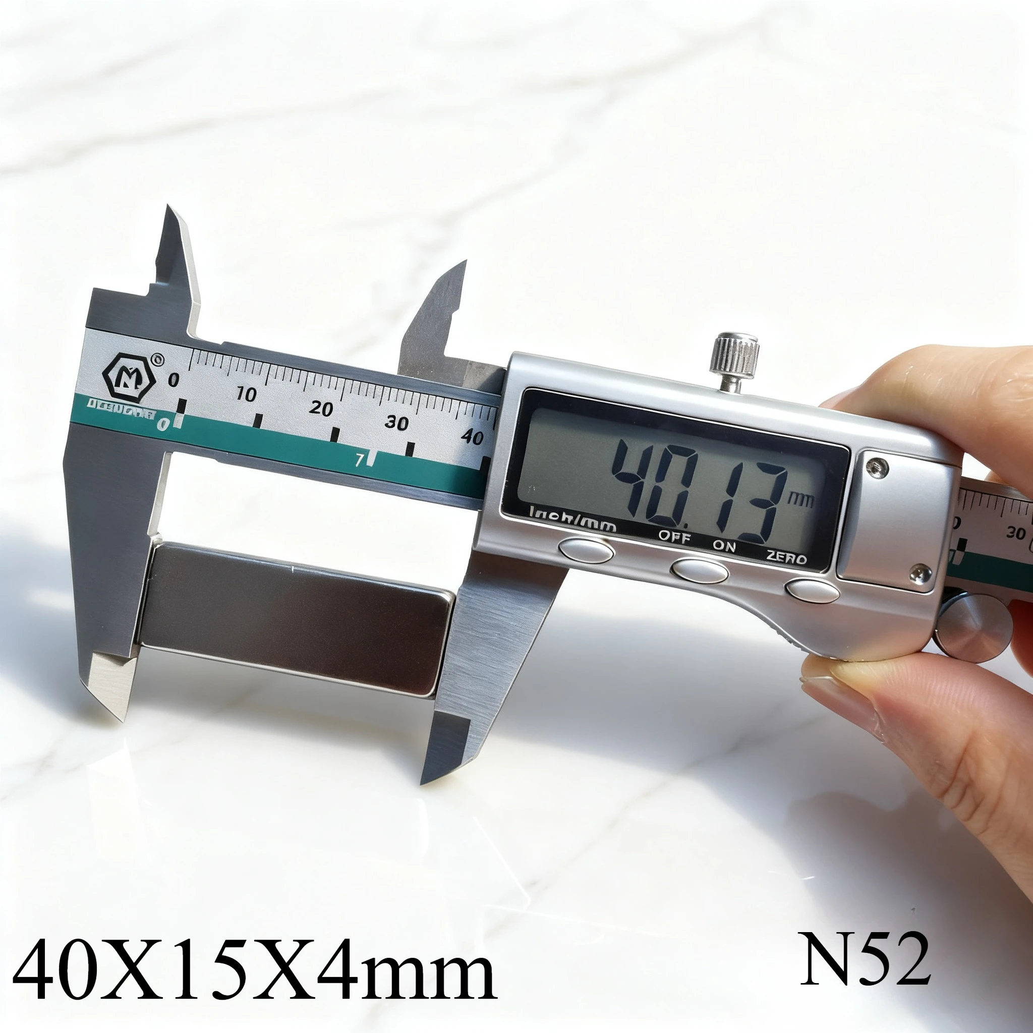 N52 40x15x4 كتلة مربعة قوية ثلاثية الأبعاد محرك الطابعة مولد الرياح البحث الصناعية السائبة مكتب فريج لوحة قوية