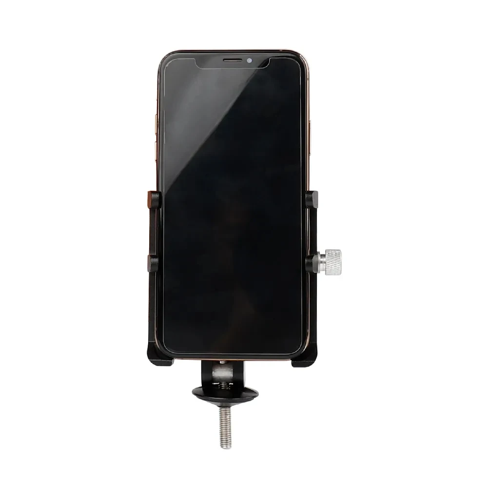 Gub g95 aluminium fahrrad telefon halter halterung stiel fahrrad telefon headset halterung passt für 1-1/8 "1/8mm gabel für 4, 5-7 zoll gps telefon – Detail 12