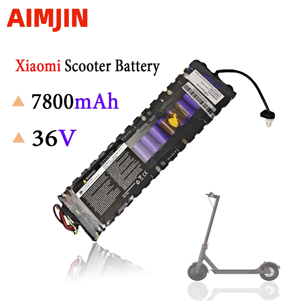 

NEW 36V 7800mAh battery For Xiaomi M365 M356 Pro Special battery pack 36V Li-ion battery 7800mAh 18650 with communica