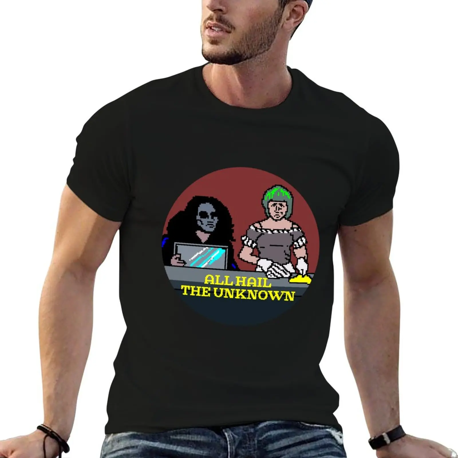 

ALL HAIL THE UNKNOWN T-Shirt man t shirt graphic t shirt man luxury T-Shirt