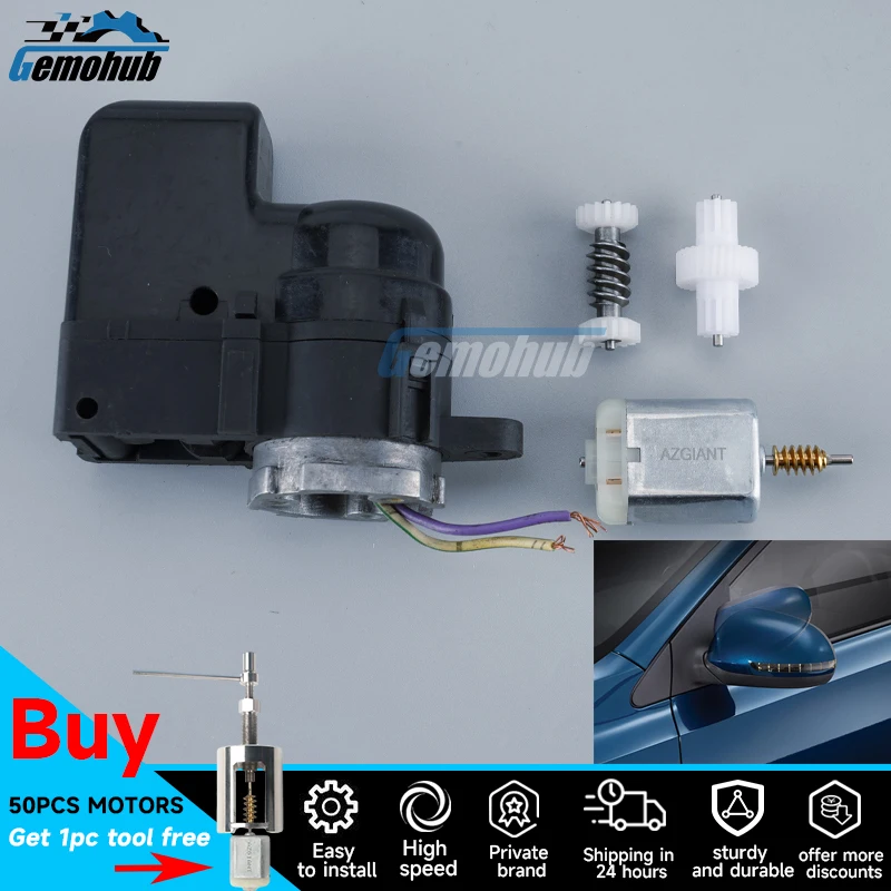 

Gemohub Car POWER folding side view mirror Motor gear metal 12V DC For Holden Viva Kombi Schrägheck Hyundai Veracruz Kia Sorento