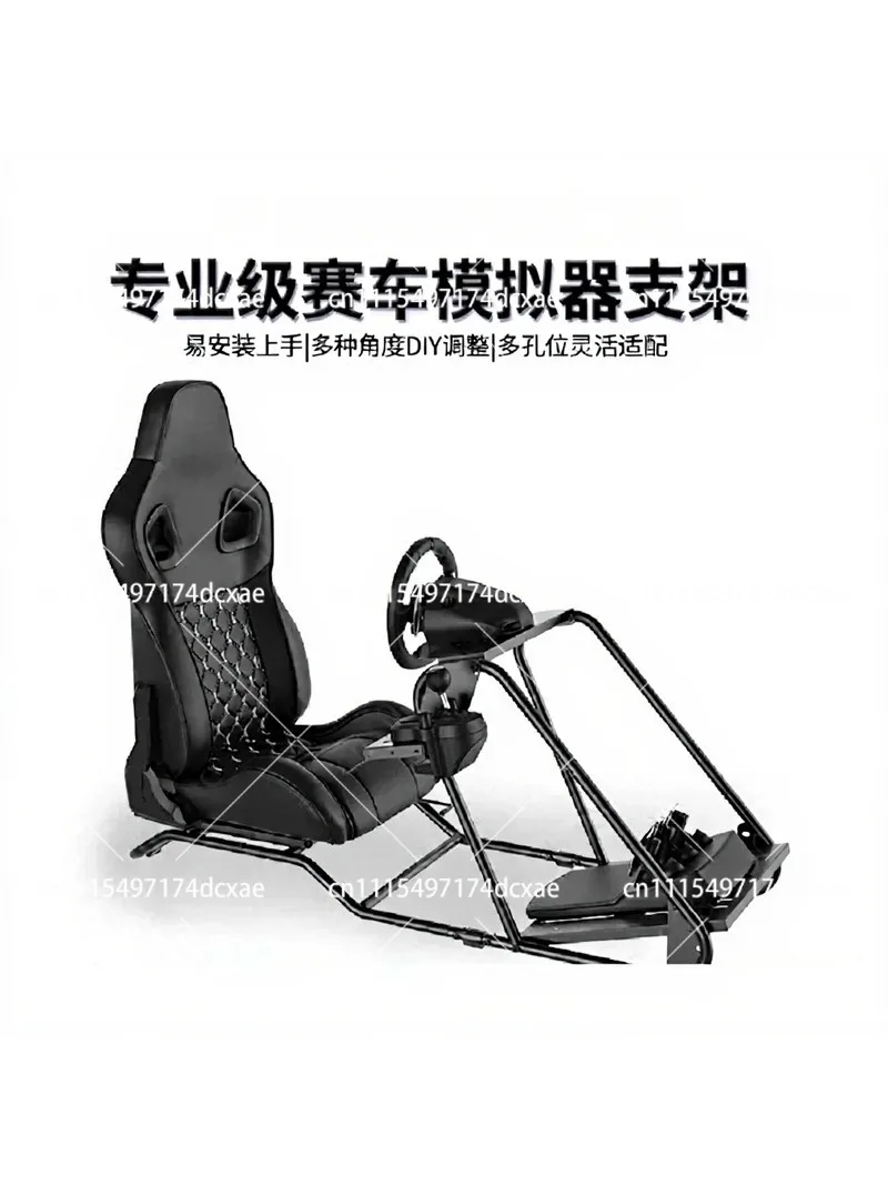 Racing Simulator Steering Wheel with Gear Shifter, Pedals and Seat for , PS4, PS5, PC Gaming
