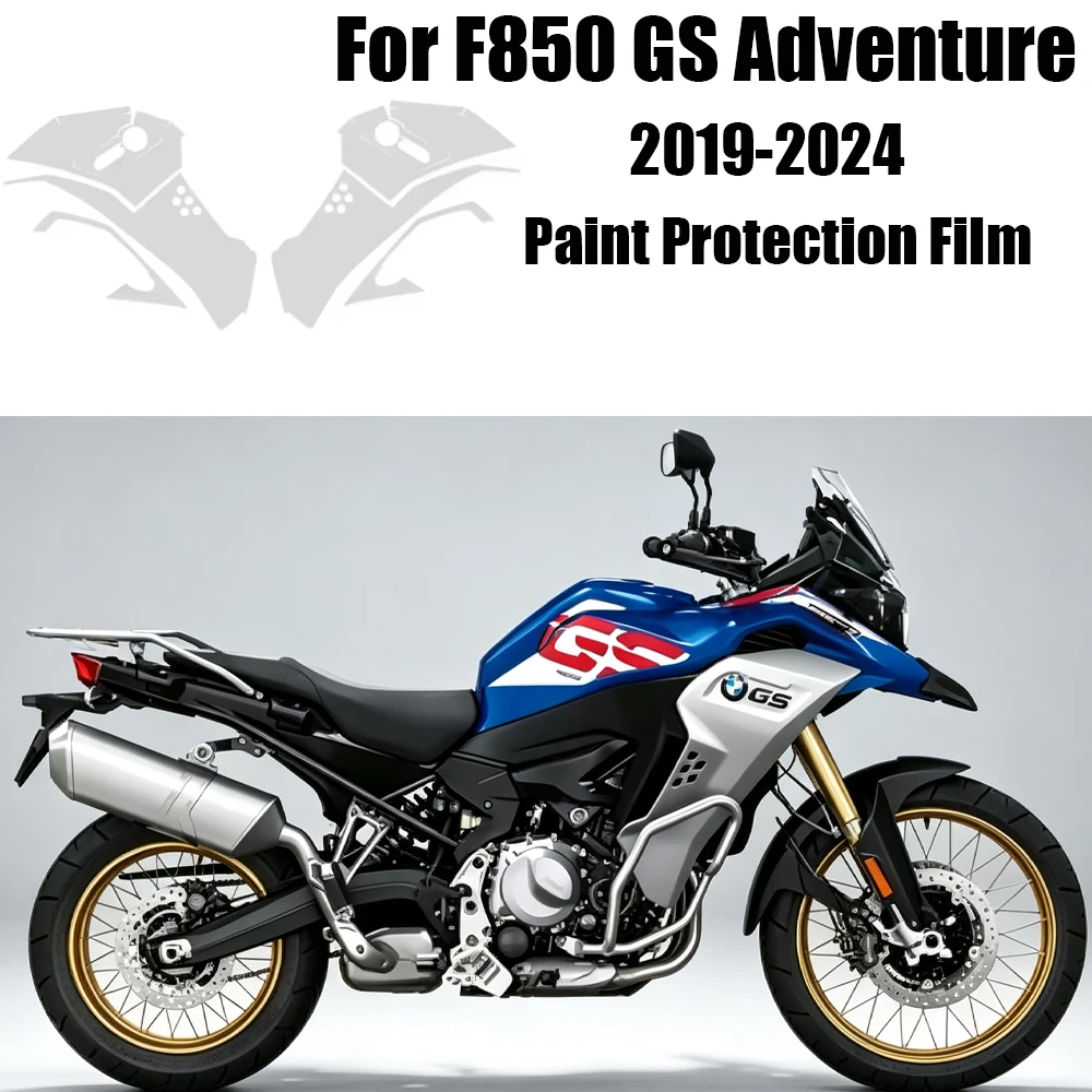 PPF Protective Film Fairing Anti-scratch Bodykit Protection PPF Paint Protective Film For BMW F850GS ADV F850 GS Adventure TPU