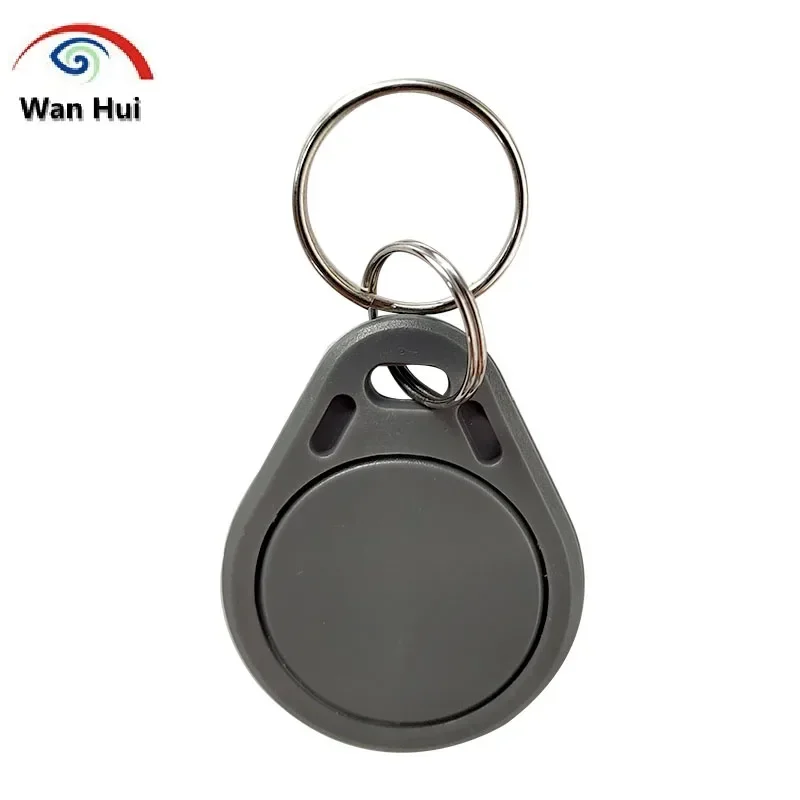 10Pcs UFUID 13.56MHz IC RFID Keychain Card NFC Tag Replaceable Unit 0, Writable for Access Control Elevator Door