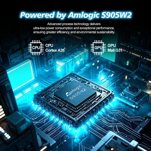 Tanix W2 Android 11 ТВ-приставка с поддержкой 4K и Wi-Fi — фото устройства