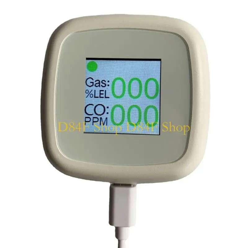 

D84F LCD Display GAS LPG Leak Alarm Gas Security Detector Safety