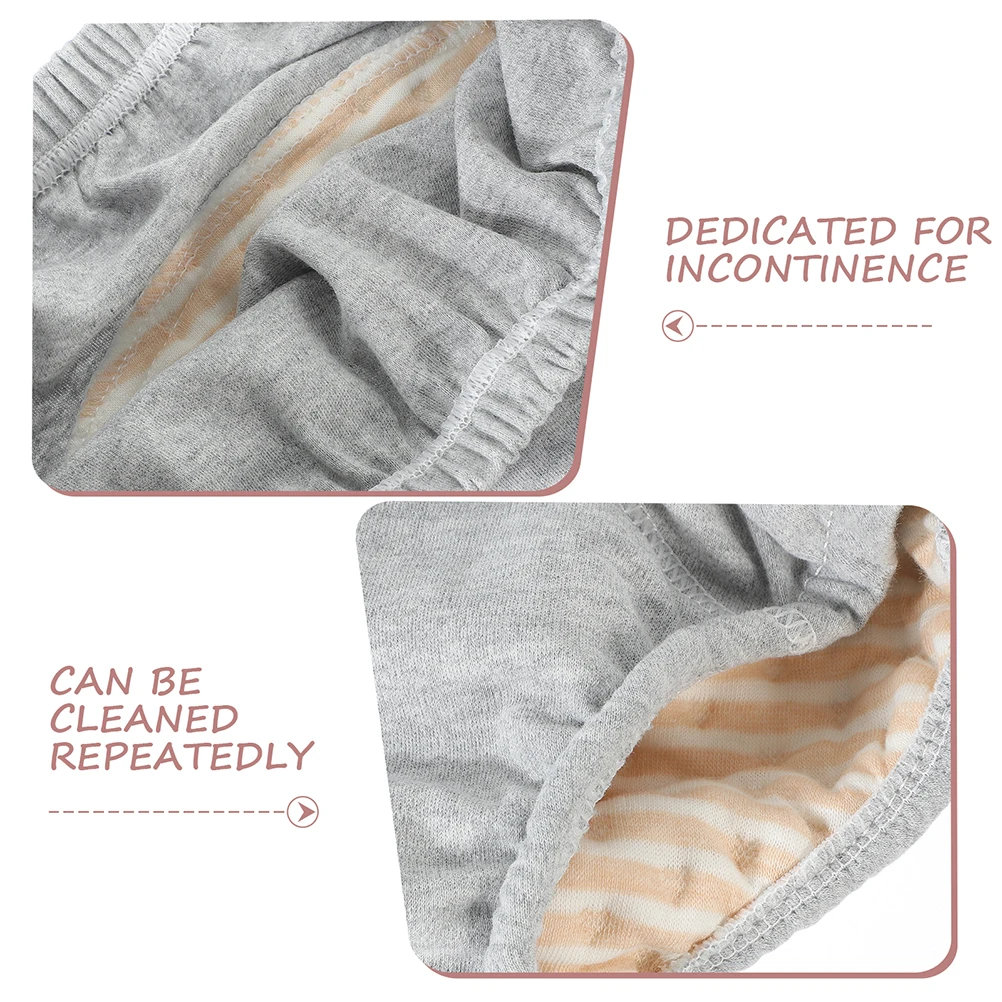 

Reusable Urinal Pant Adult Diaper Washable Elderly Anti-Leak Cotton Breathable Incontinence Protection Bed Sheets Dry Reusable