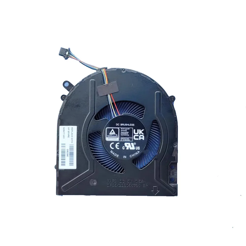 

Laptop CPU FAN For HP Pavilion x360 14-DY0000 14-DY0160TU 14-DY0161TU 14-DY0163TU M45024-001 DC5V 0.5A