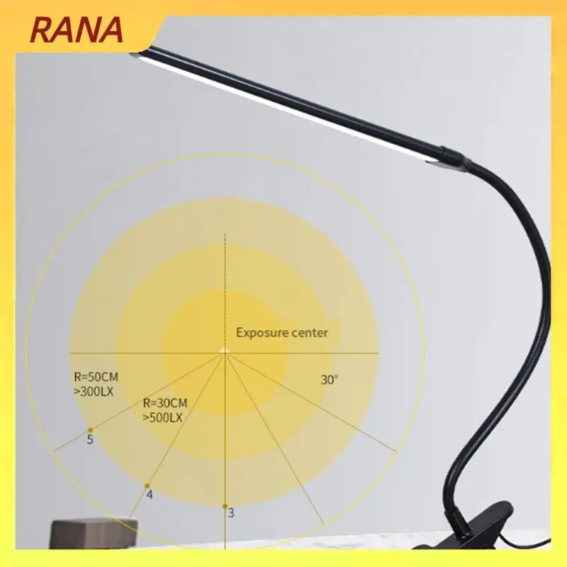 RANA クリップオン LED イーゼルライト、Clearsun LED テクノロジー、クランプライト、精密照明用の調整可能で柔軟なネック