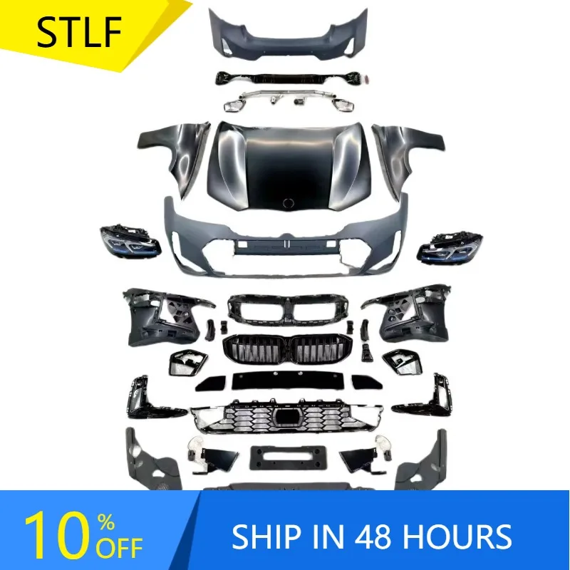 

Zuimi High-end Zuimi High-end F30 Upgrade To G20 LCI MT Style Bodykit For 3 Series Front Rear Bumper Hood Fender Exhaust Tip Pla