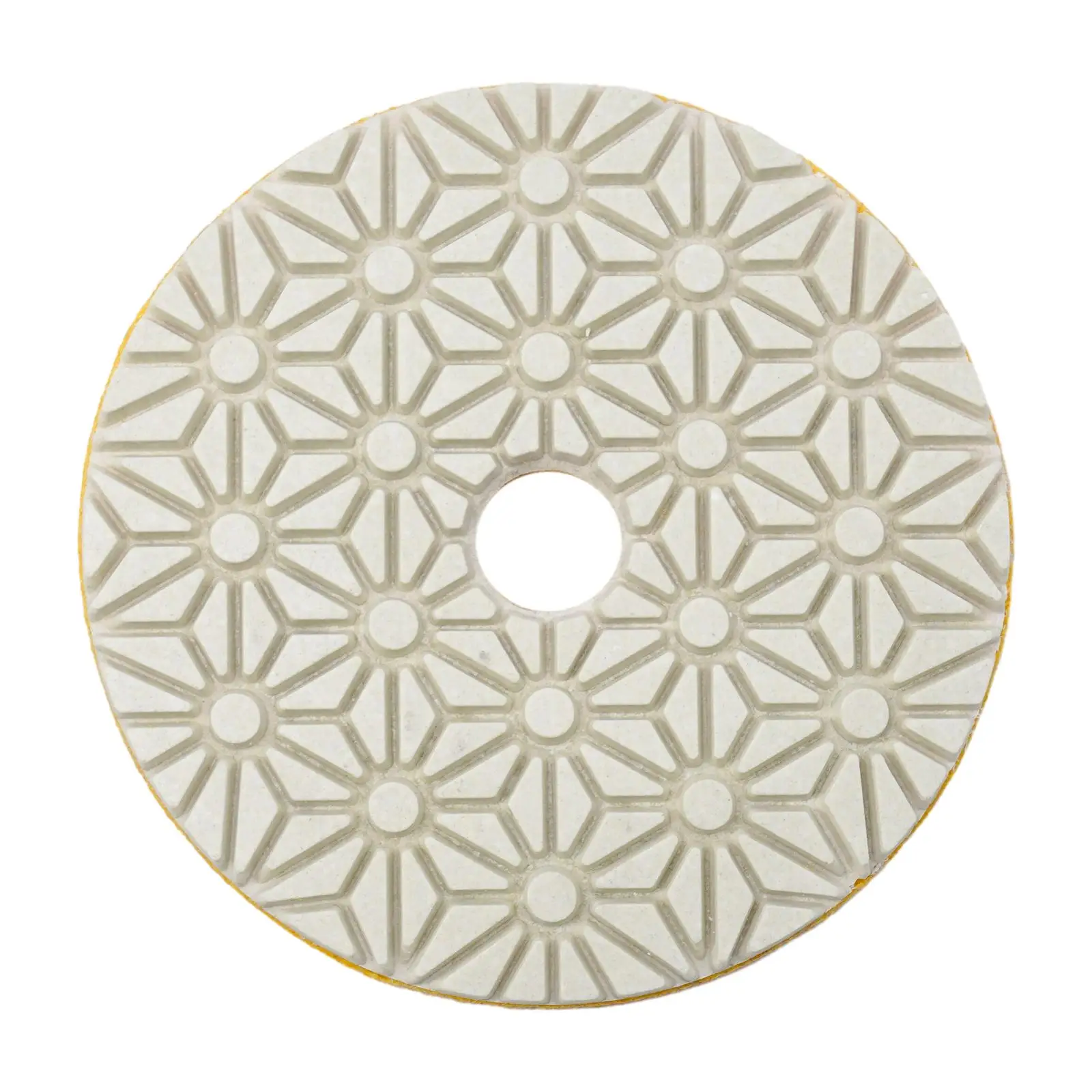 4inch Flexible Diamond Polishing Pads For Granite  Marble  Concrete Wet/Dry Use High Temp Resistance  Improved Results