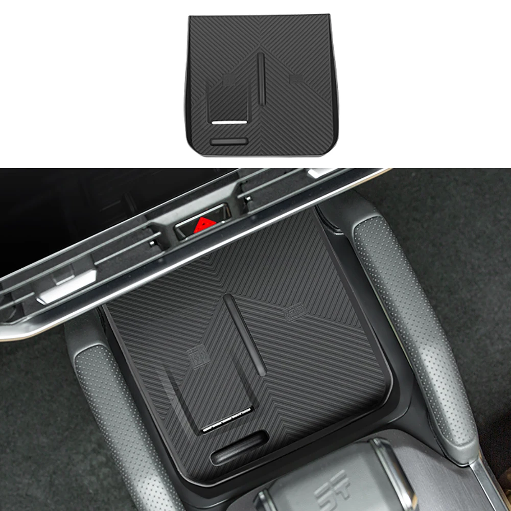 

Car Central Control Storage Anti Slip Pad Fit For Chery Jetour Traveller T2 2023 2024 2025 Wireless Anti-skid Pad Accessories