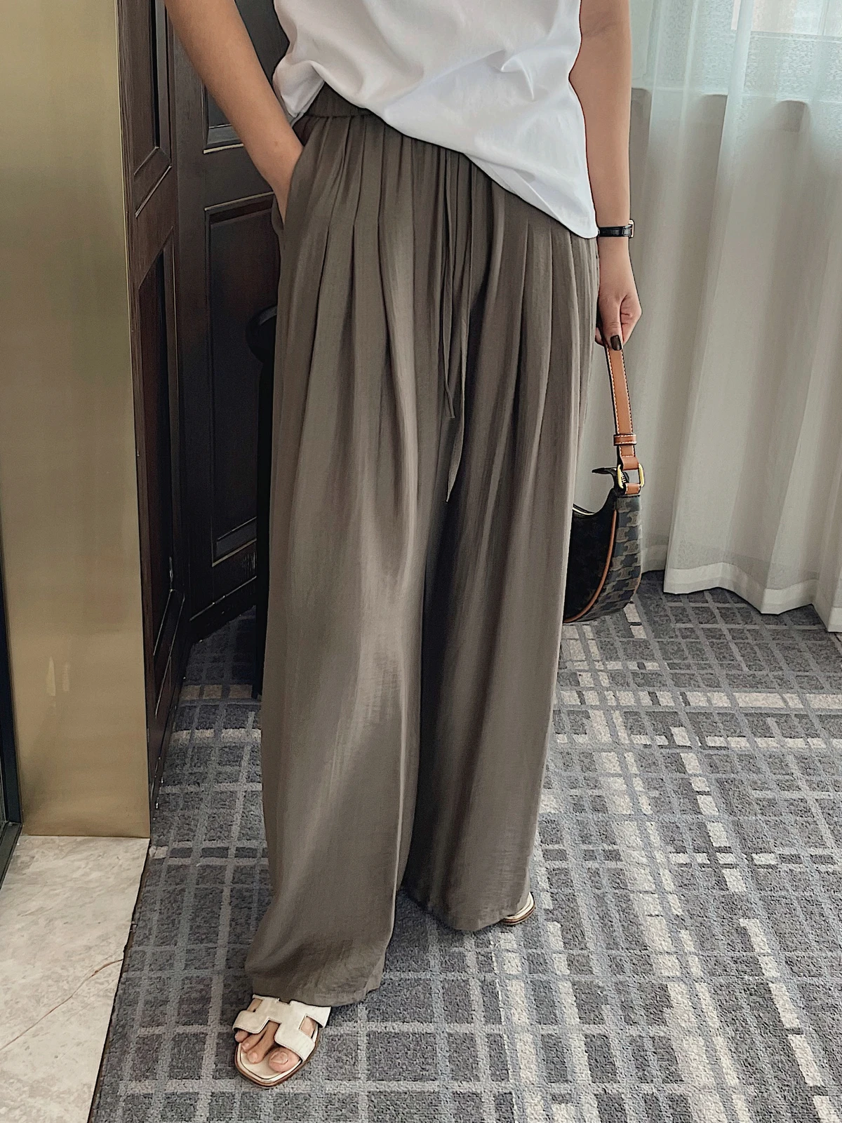 Cargo Pants 2025 Woman Clothing Y2k Spring Korean Fashion Style Vintage Youthful Gothic High Waist Wide Trousers Streetwear New