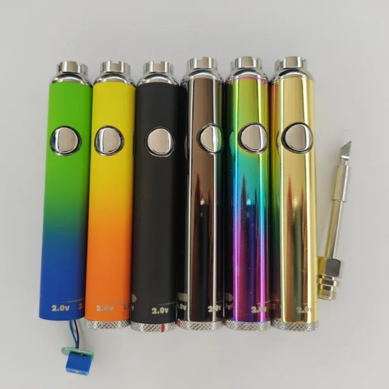 510 аккумулятор с резьбой, электрический паяльник для печенья, 14 мм, 500 мАч, сварочный нагревательный инструмент, ручка