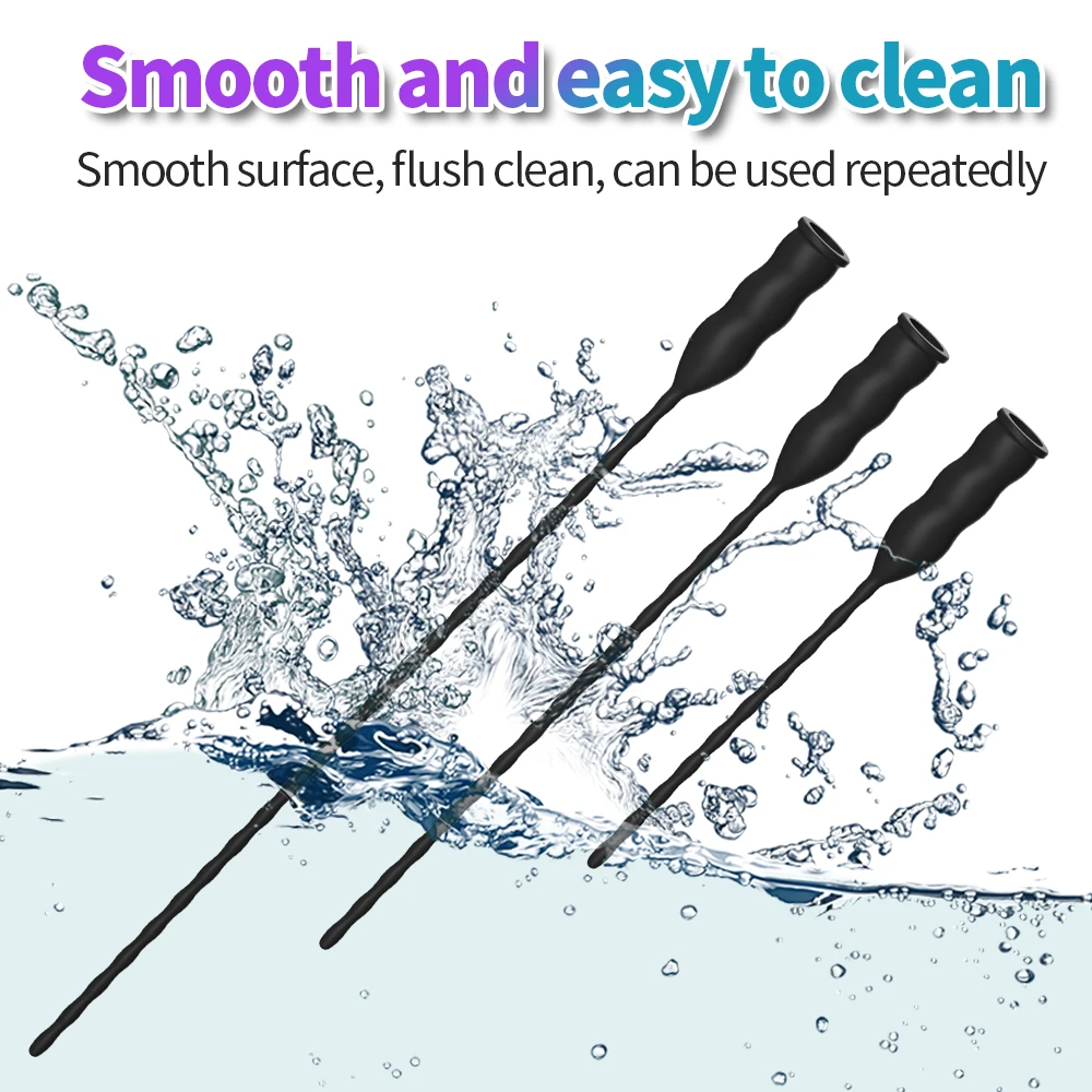 سيليكون لعبة استثارة القضيب قوية مجرى البول التوصيل بطارية صدمة المتوسع هزاز تدليك قضيب ألعاب جنسية لعبة الجنس الرجال الاستمناء 18 +