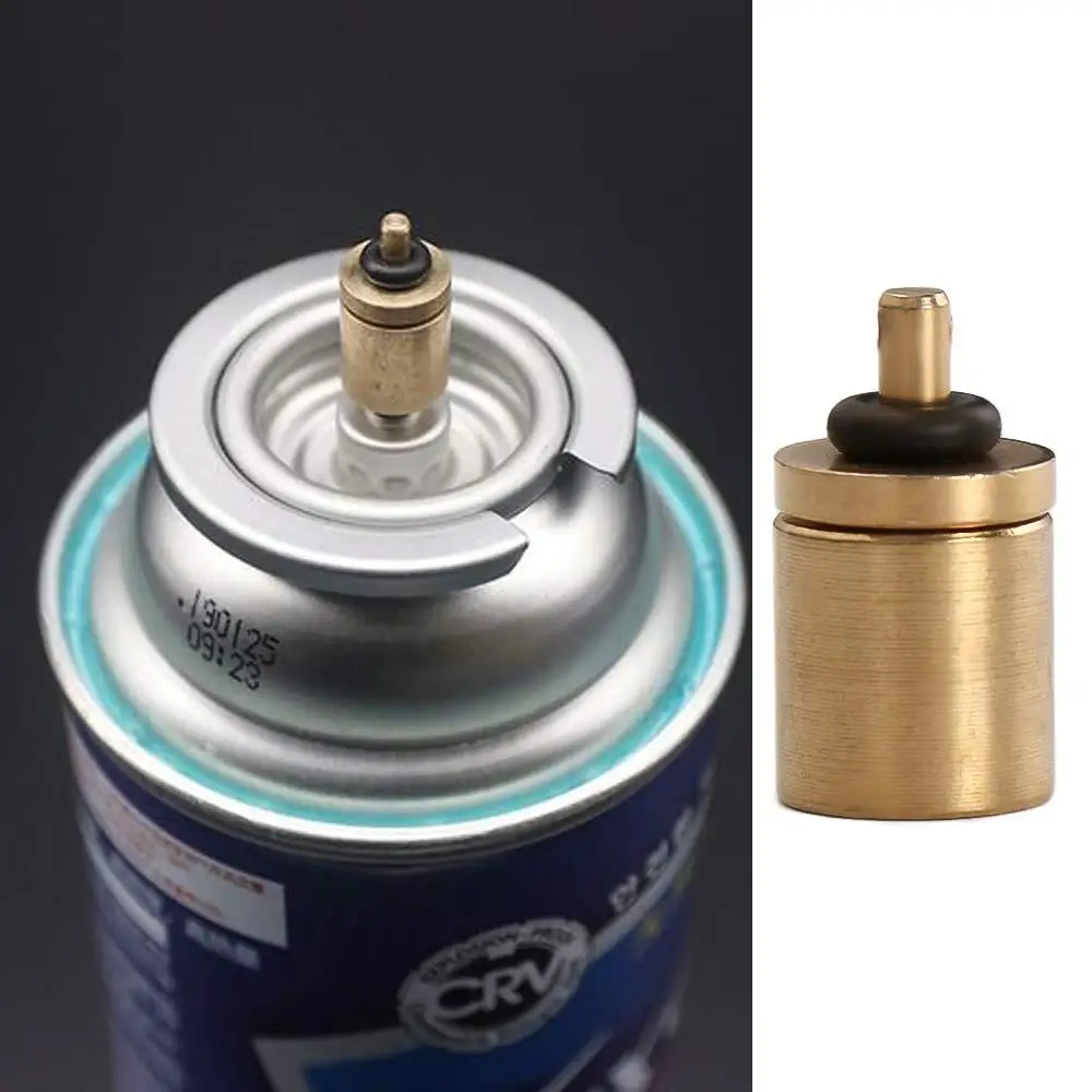 

Camping Outdoor Stove Stove Accessories Gas Tank Gas Converter Head Gas Refill Adapter Stove Adapter Gas Burn-er Accessories