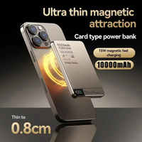 10000mAh Magnetic Wireless Power Bank Ultra-Slim PD25W Fast Charging Portable External Battery For IPhone Samsung Xiaomi Magsafe