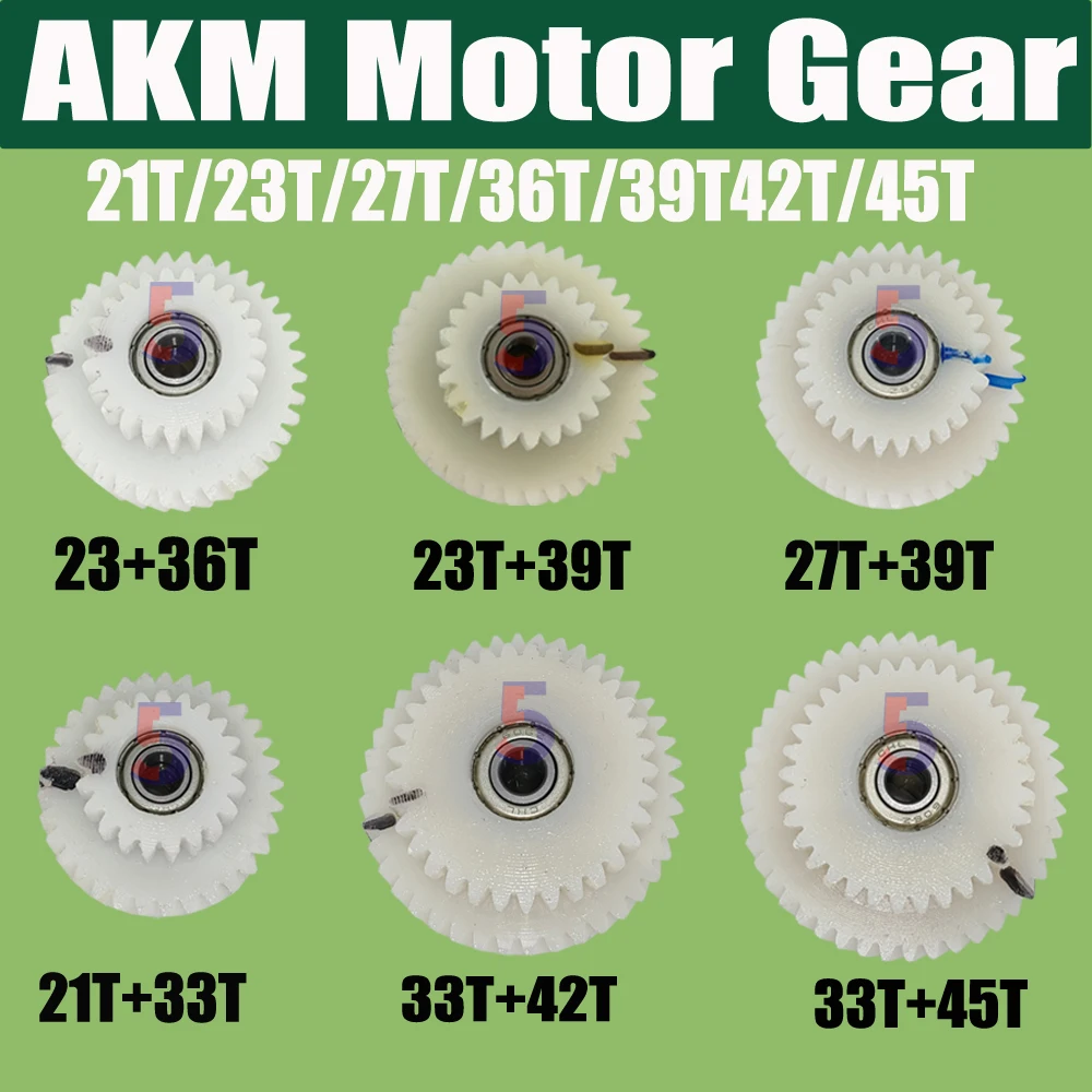 Ebike AKM Motor Gear For Replacement/Gear Set for AKM-100/100H/100CST/128CST/128H/95RX 250W-800W/50g Gear Grease/Cover Tools