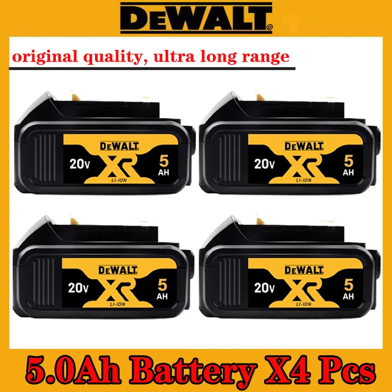 Original genuine MAX Flexvolt 20V Dewalt battery DCB612 DCB206 DCB205 DCB186 DCB609 power tool DEWALT 18V 20V charger battery