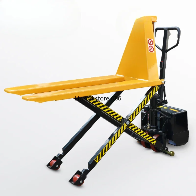 Electric high lift truck Scissor lift cart