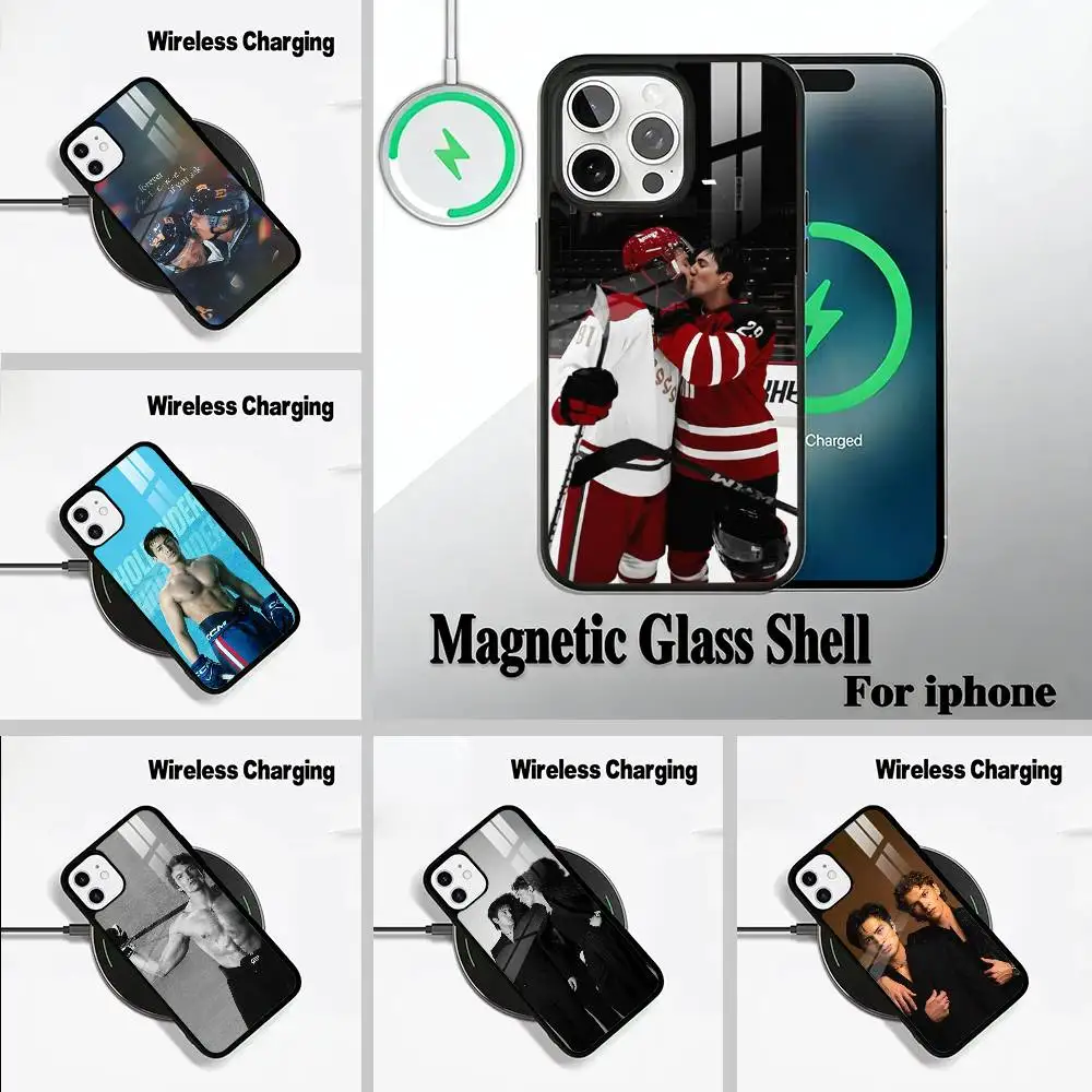

H-Heated Rivalry-Shane Hollander-Ilya Rozanov Phone Case For IPhone17 16 15 14 13 12 11 Pro Max Wireless Charger Cover Funda