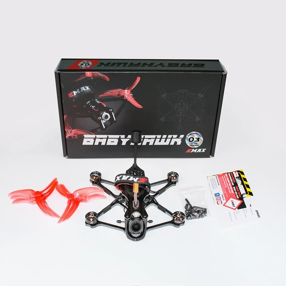 EMAX Babyhawk O3 Air Unit 3.5Inch 4S 3700KV FPV Drone BNF PNP 4K HD Drone Quadcopter With Camera RC FPV Drone New