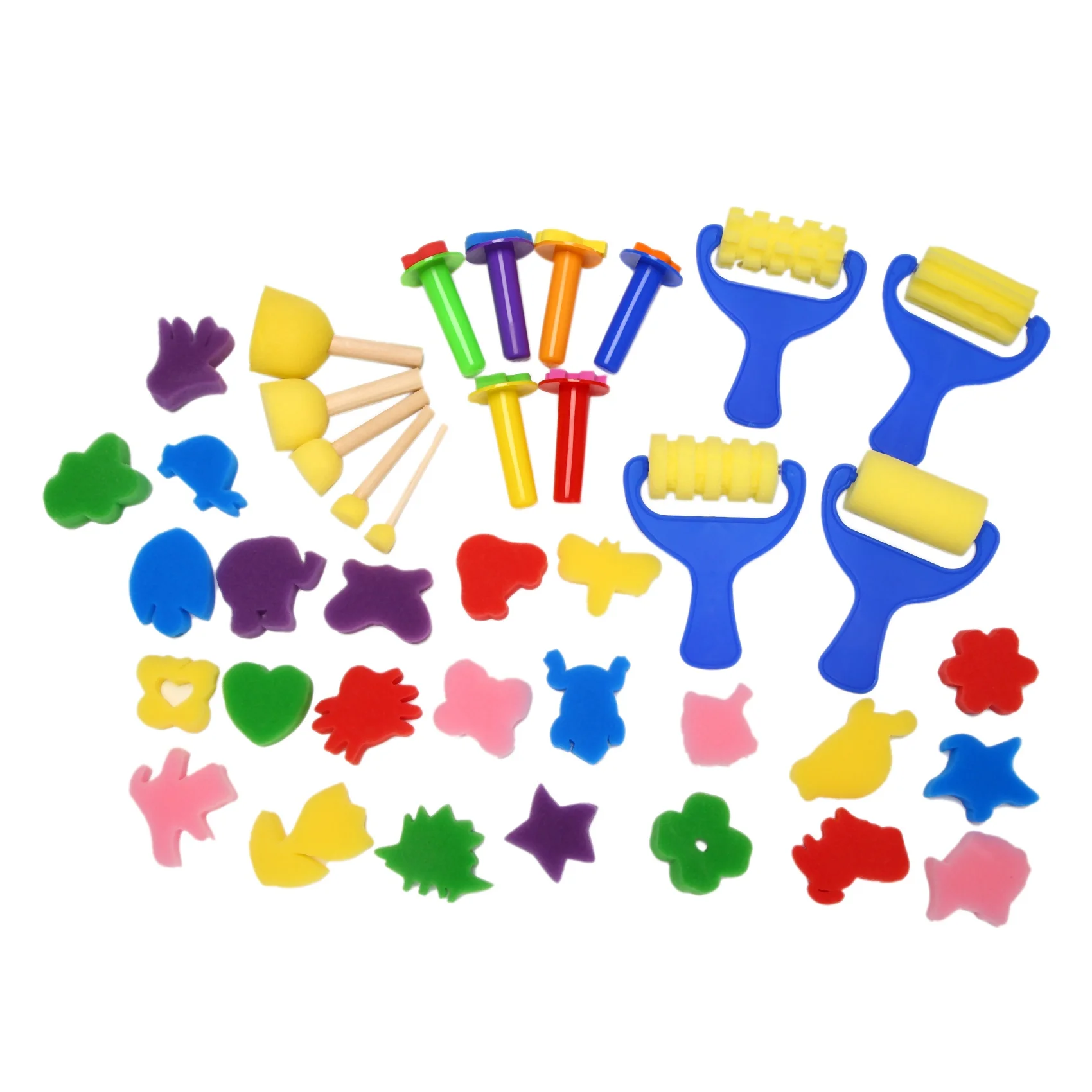 Early Learning Mini Painting Brushes Craft Brushes Set for Kids Shipping by FBA