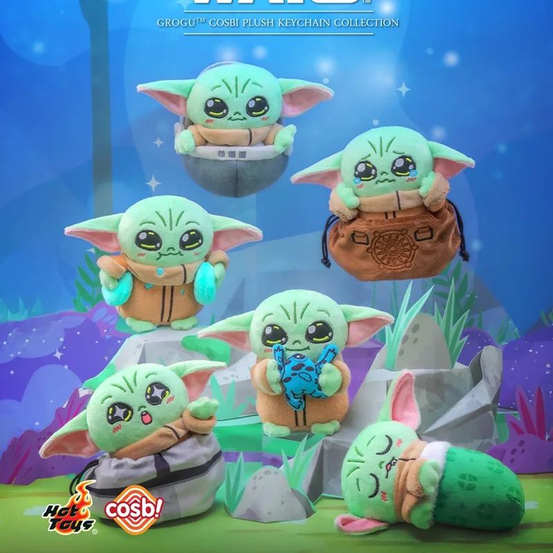 Оригинальные новые игрушки Cosbi, мандалорская фигурка, мини-коллекция, кукла, кулон, плюшевая глухая коробка, сюрприз, подарок на день рождения, игрушки