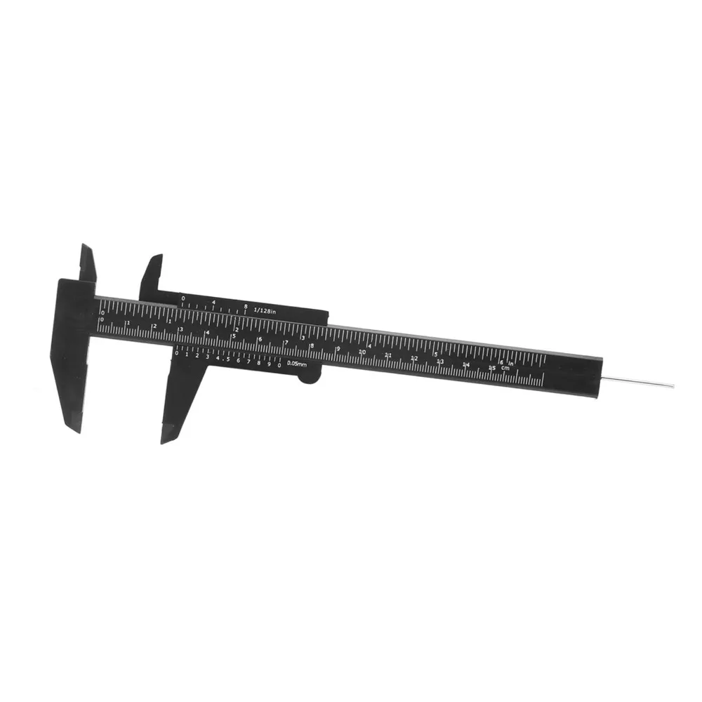 Plastic Vernier Caliper 150mm Length 0.5mm Accuracy Sliding Gauge Ruler Double Scale Fast Read Design Precision Measuring Tool