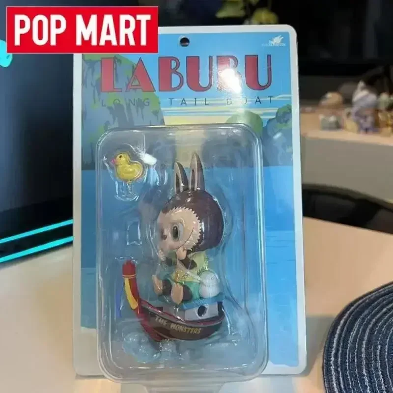 

POP MART Labubu Long-Tail Boat Figure Thailand Exclusive Blind Box Original Toy Doll Desktop Collection
