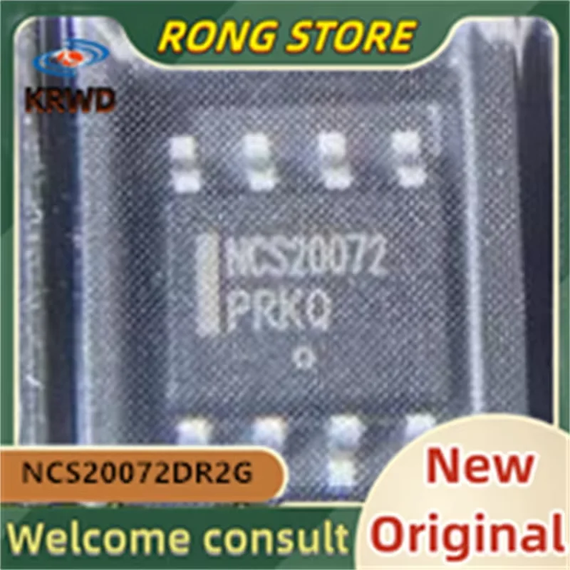 (30PCS) NCS20072DR2G   NCS20072 20072  SOP-8 New and Original Chip IC