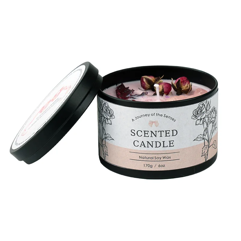Candele per aromaterapia per uso domestico Incenso a lunga durata per interni per regalare le ragazze Candele profumate di cristallo creative con fragranza di nicchia
