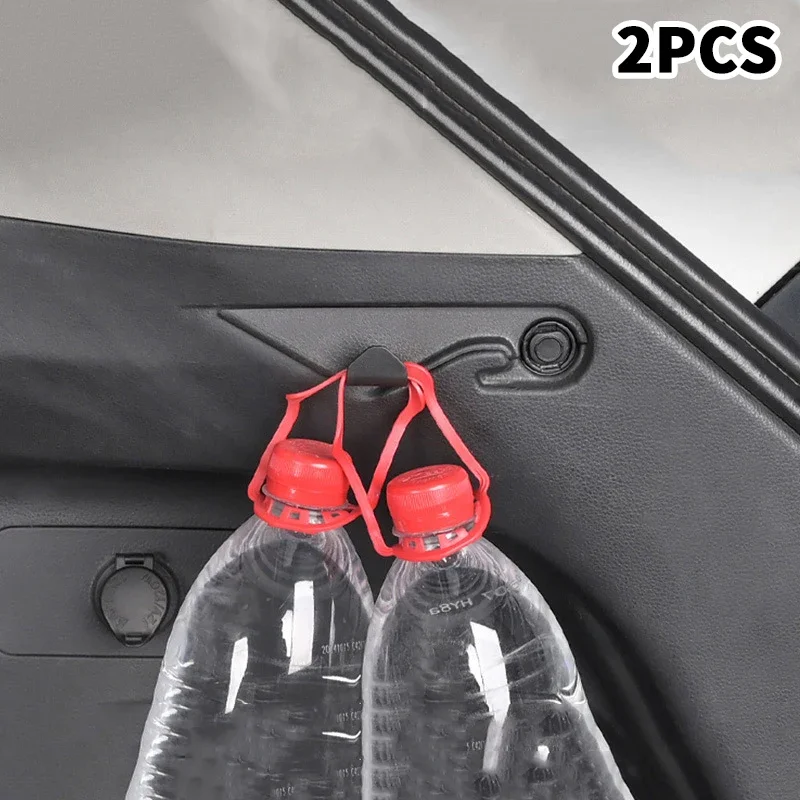 2PCS For RAV-4 2020-2024 Car Trunk Storage Hook Organizer Rear Trunk Modification Hanger Hook Interior Accessories