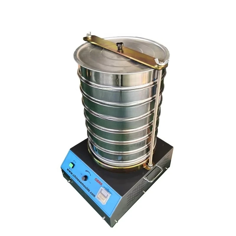 Powder Vibrating Sieve Shaker Screening Mesh Sieving Machine 200mm 300mm Standard Test Lab Sieve Shaker
