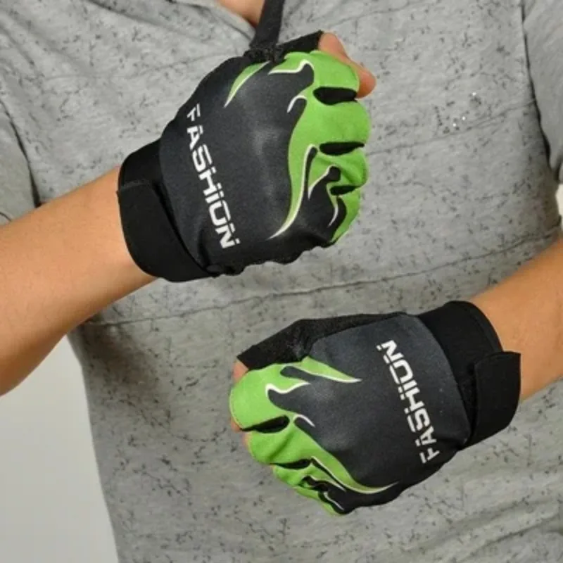 

Brand New Glove Mens Outdoor Sports Bicycle Cycling Gloves Men Hiking Half Finger Fingerless Gloves Tactical Mittens