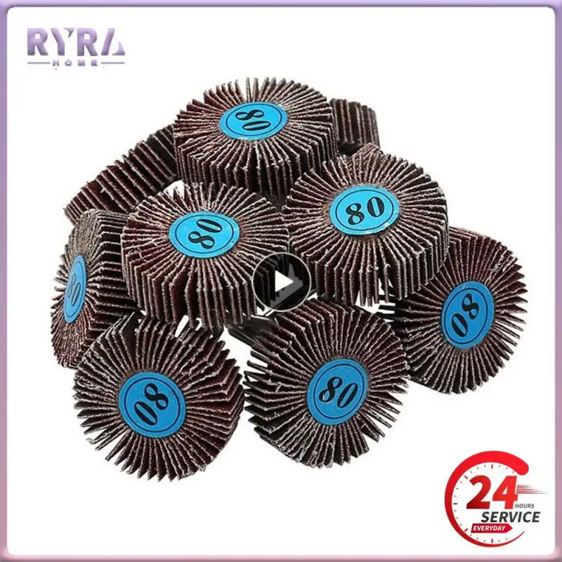 Sandpaper Sanding Flap Wheels Sanding Disc Set Shutter Polishing Wheel For Rotary Power Tools For Dremel Accessories